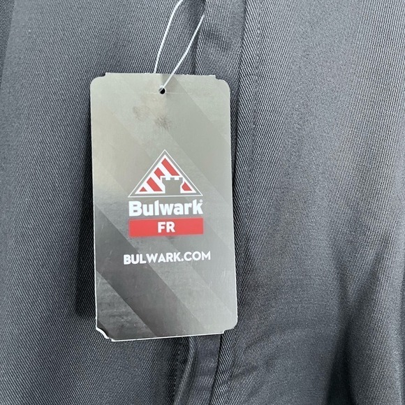New Men’s Bulwark Flame Resistant 9 Oz Twill Cotton Excel Jacket Size S - Picture 4 of 11